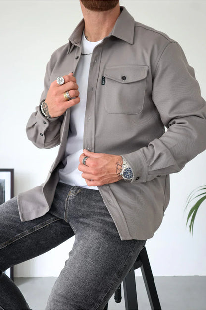 Marcus | Overshirt Supreme para Estilo Atemporal y Comodidad Sin Esfuerzo
