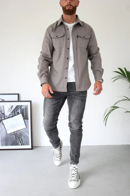Marcus | Overshirt Supreme para Estilo Atemporal y Comodidad Sin Esfuerzo