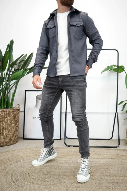 Marcus | Overshirt Supreme para Estilo Atemporal y Comodidad Sin Esfuerzo