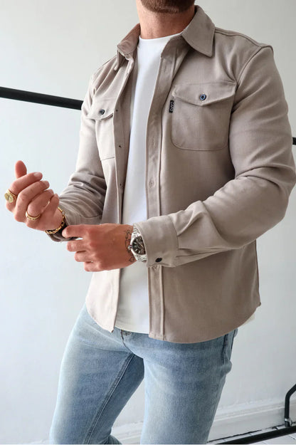 Marcus | Overshirt Supreme para Estilo Atemporal y Comodidad Sin Esfuerzo