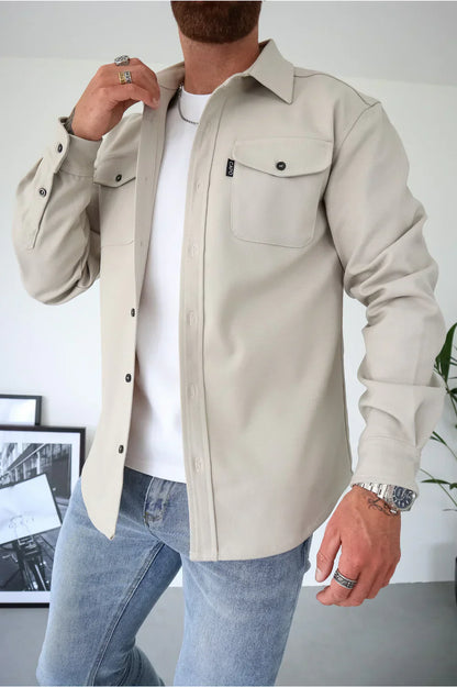 Marcus | Overshirt Supreme para Estilo Atemporal y Comodidad Sin Esfuerzo