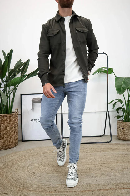 Marcus | Overshirt Supreme para Estilo Atemporal y Comodidad Sin Esfuerzo